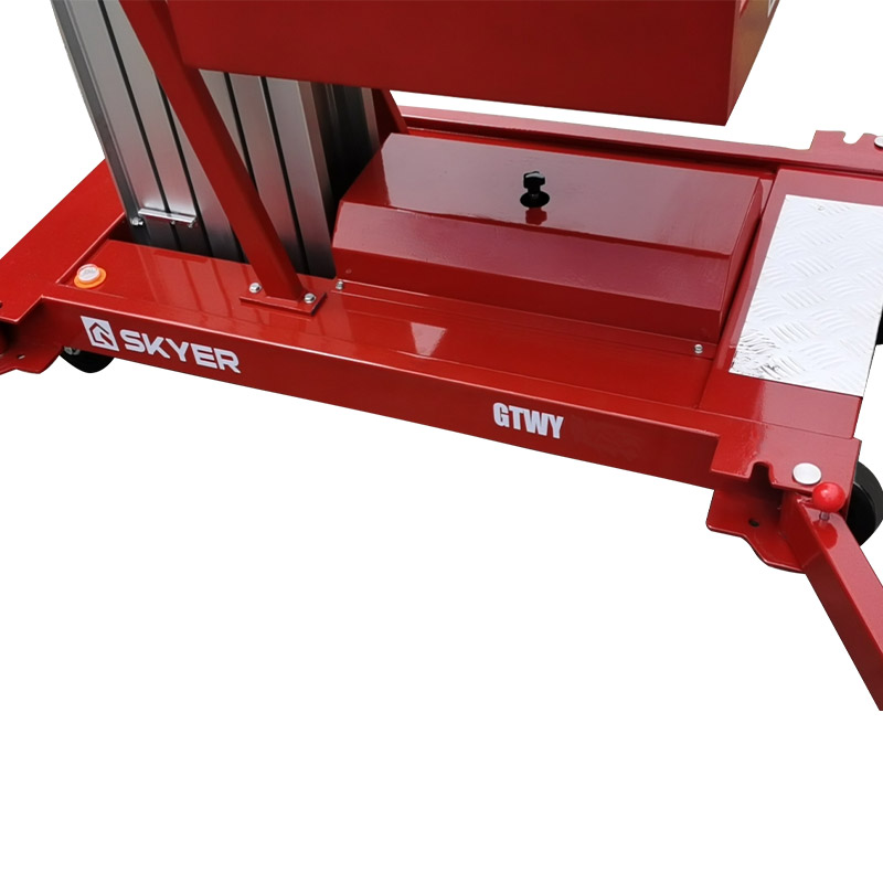 Телескопический одномачтовый подъемник SKYER GTWY8-100 AC/DC - 5