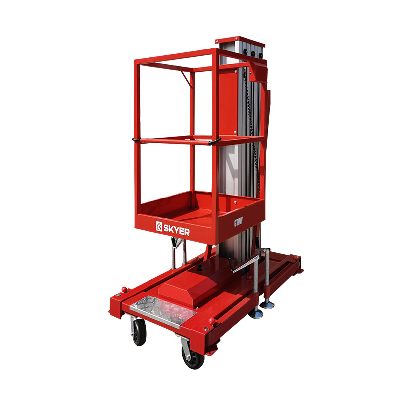 Телескопический одномачтовый подъемник SKYER GTWY8-100 AC/DC - 2