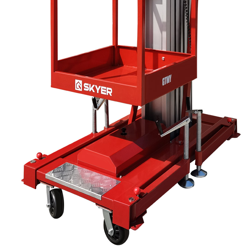 Телескопический одномачтовый подъемник SKYER GTWY8-100 AC/DC - 4