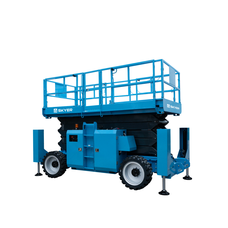 dpl-1 Самоходный ножничный дизельный подъемник SKYER DPL1568 - 1